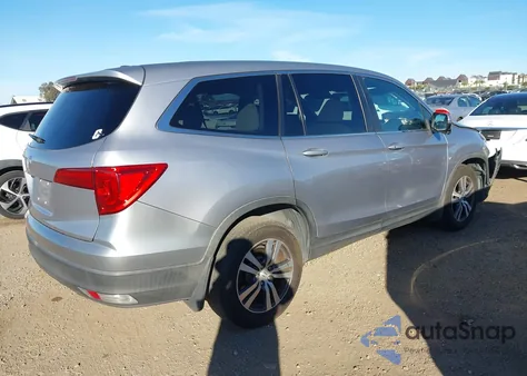 2018 Honda Pilot Ex z USA, uszkodzony, nr VIN 5FNYF5H31JB021407